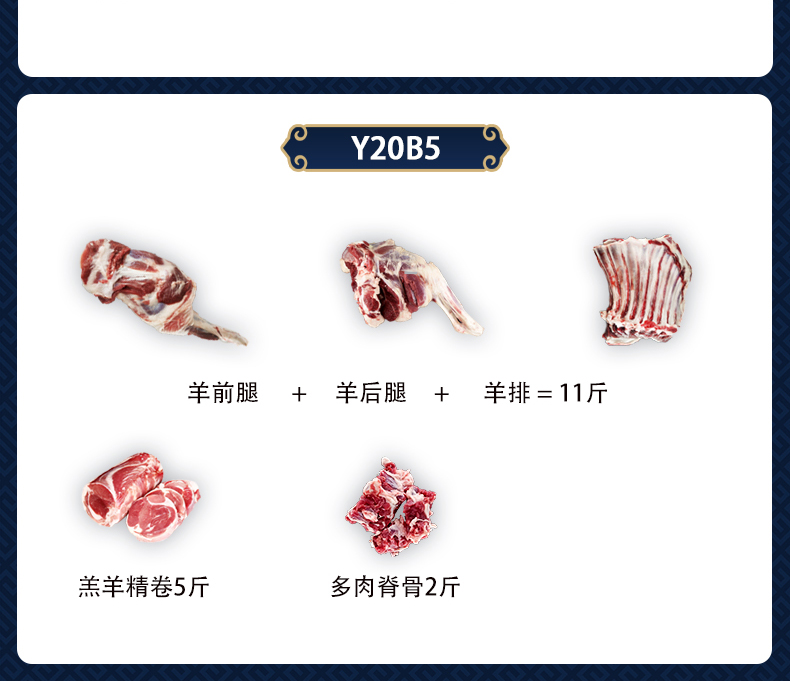 牛羊肉20斤礼盒