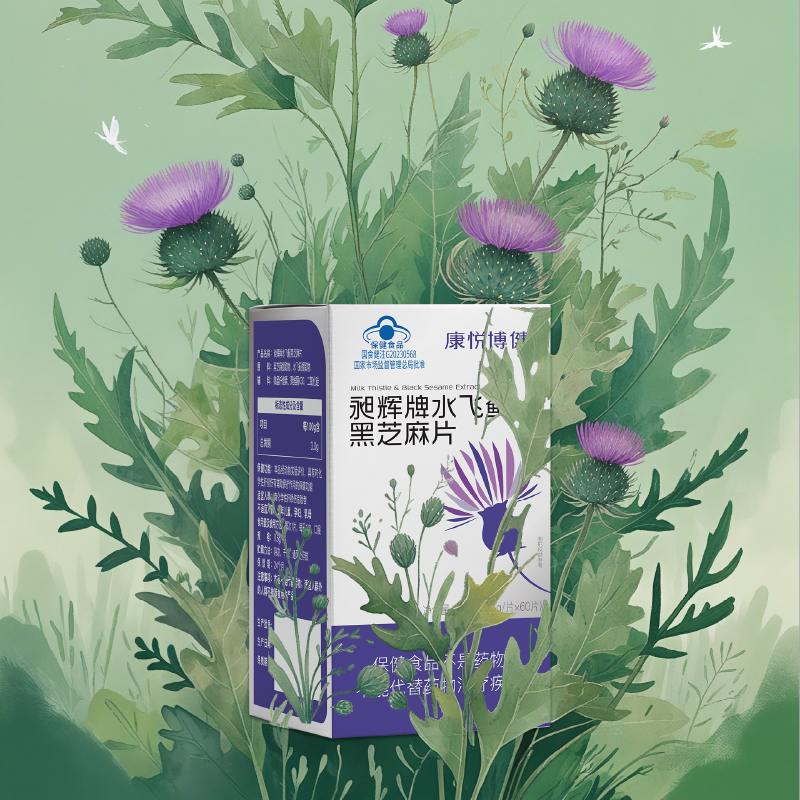 水飞蓟黑芝麻片