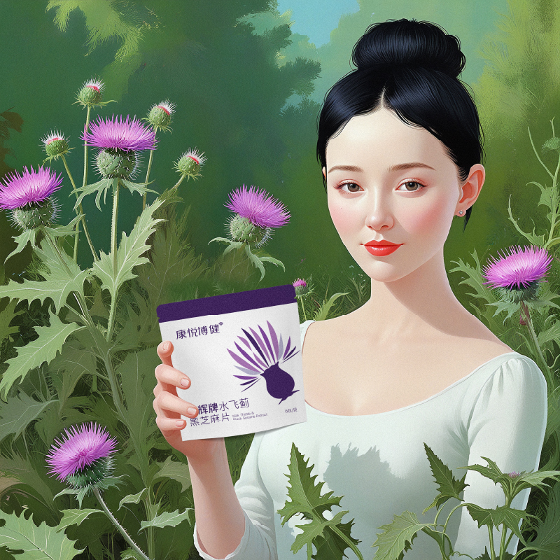 水飞蓟黑芝麻片