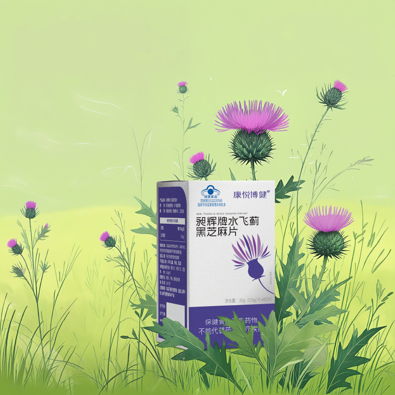 水飞蓟黑芝麻片