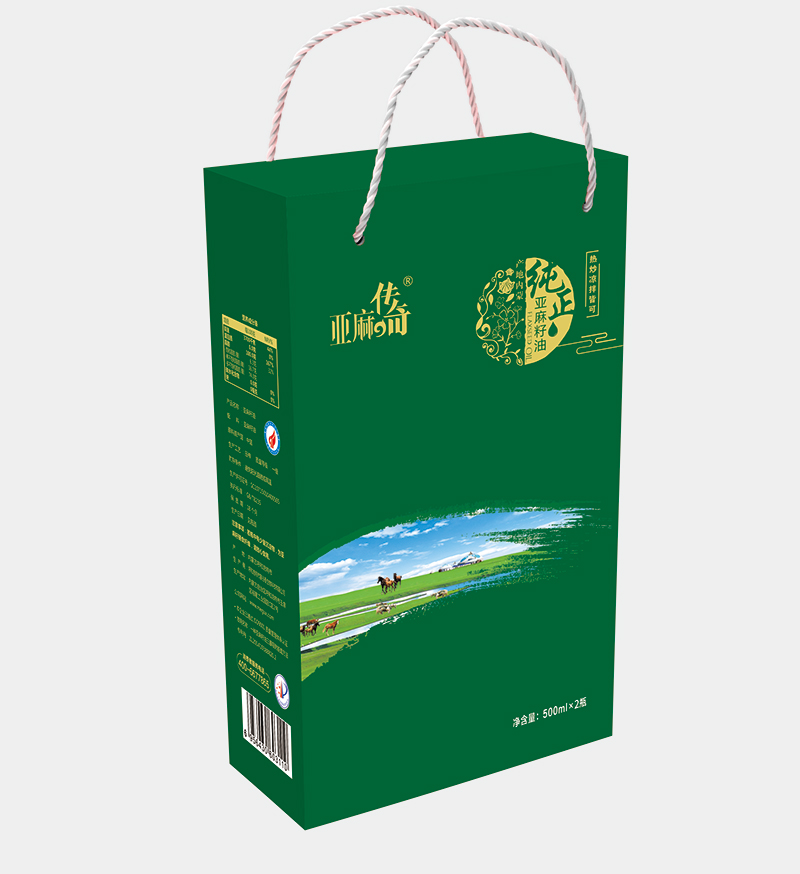 亚麻籽油2瓶礼盒